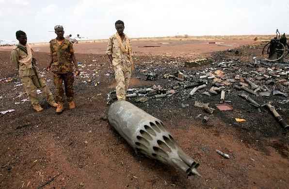 O bombardeio ocorreu depois da retirada dos sul-sudaneses da região de Heglig, zona fronteiriça reivindicada pelos dois países - AFP PHOTO/ASHRAF SHAZLY 