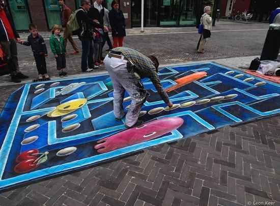 A arte foi feita em Venlo, na Holanda - Leon Keer/Divulga��o