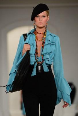 Ralph Lauren levou a Espanha para Semana de Moda de Nova York nesta quinta-feira - AFP Photo/ Emmanuel Dunand