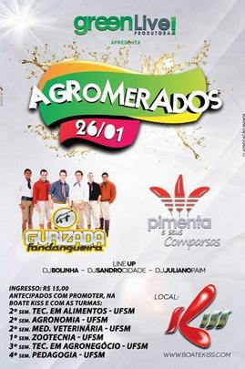 Cartaz anuncia a festa que terminou em trag�dia - 
