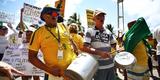 Manifestantes fazem protesto na capital de Pernambuco, Recife