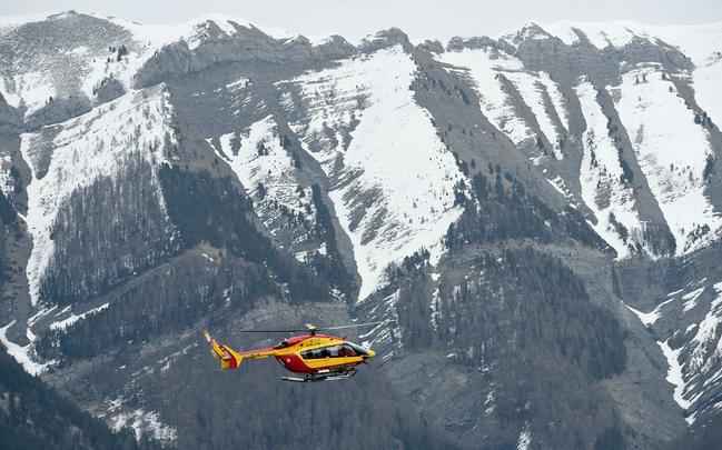 Helicóptero sobrevoa região de Seyne