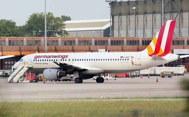Airbus A320 da Germanwings, em março de 2014
