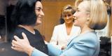 Lucia Flecha de Lima, Hilary Clinton e Lady Di