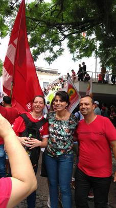 Deputada estadual Manoela D'Ávila (PCdoB)