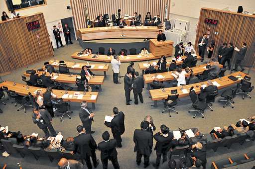 Plenário da Câmara Legislativa: escolha da Mesa Diretora será feita somente em dezembro (Marcelo Ferreira/CB/D.A Press - 15/12/11)