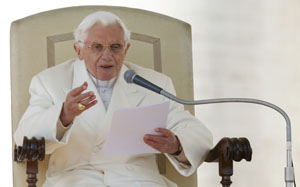 'Amar a Igreja também significa a coragem de fazer escolhas difíceis', disse Bento XVI (Alessandro Bianchi)