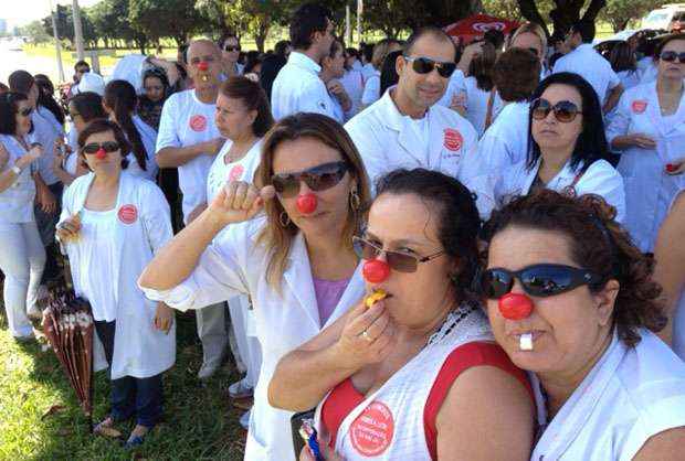 Protesto de enfermeiros