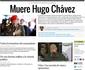 Jornais internacionais destacam a morte do líder venezuelano Hugo Chávez
