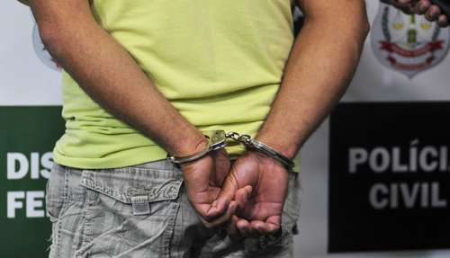 Suspeito de estuprar menina de seis anos é preso  (Ed. Alves/CB/D.A Press)