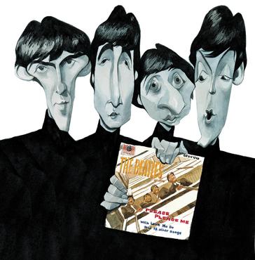 Com o álbum Beatles inauguram a fase áurea da indústria fonográfica e iniciam uma carreira musical única