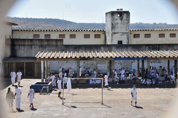 O presídio de segurança máxima vai ser construído na cidade de São Sebastião, onde está instalado o complexo penitenciário da Papuda (Breno Fortes/CB/D.A Press)