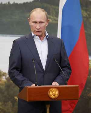 Putin declarou que 'é a garantia da estabilidade de nossas forças estratégica de dissuasão, da proteção do território do país' (Matt Dunham/Reuters)