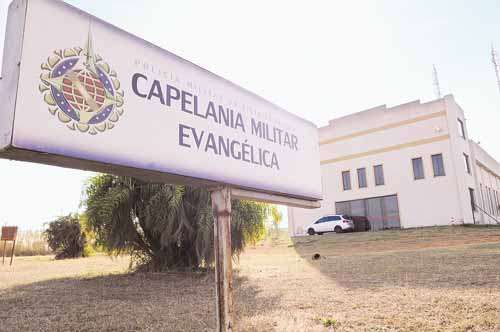 Templo evangélico da Polícia Militar: as aulas começam na segunda quinzena de setembro, uma vez por semana (Carlos Moura/CB/D.A Press)