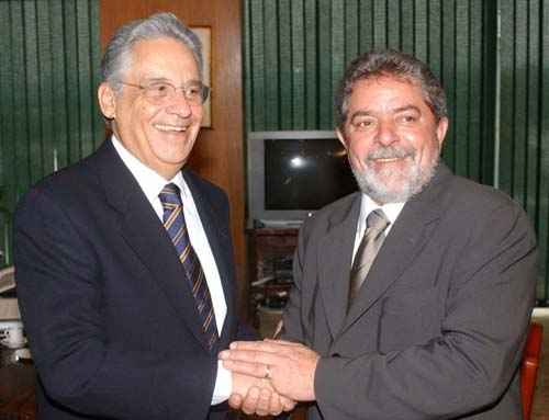 Fernando Henrique e Lula: ministros do petista ganharam mais vezes (Gilberto Alves/CB/D.A Press)