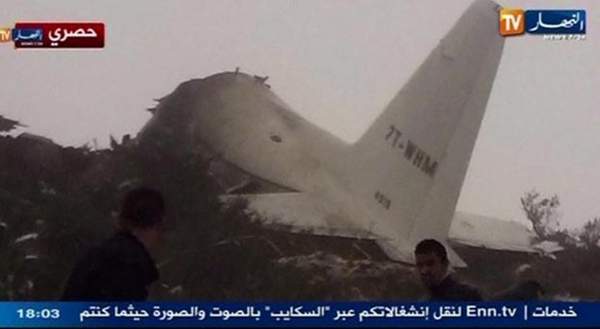 O acidente ocorreu no momento em que o piloto realizava manobras de aproximação em direção ao aeroporto de Constantine (Reprodução/ BBC)