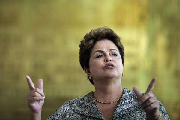 Dilma: o Brasil precisa combater a corrupção de forma determinada (Ueslei Marcelino/Reuters)