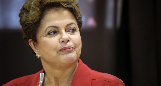 Dilma conseguiu a reeleição após o segundo turno (Jefferson Bernardes/AFP Photo)