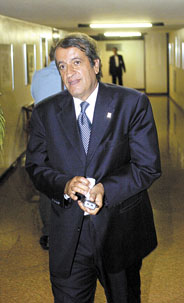 Valdemar Costa Neto fez a intermediação para atrair o parlamentar (Ronaldo de Oliveira/CB/D.A Press - 31/8/05)