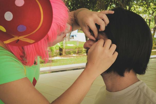 Foliões se preparam para o Calango Careta