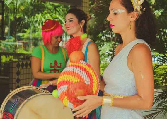 Foliões se preparam para o Calango Careta