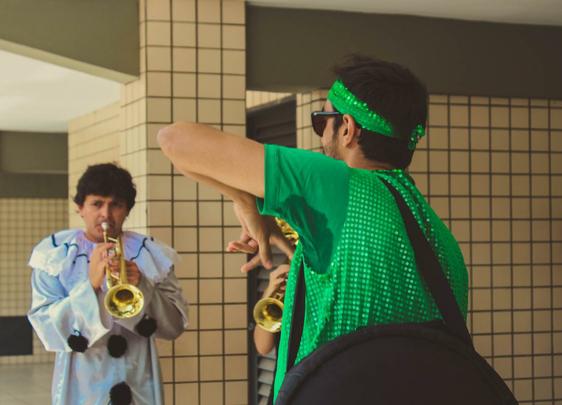 Foliões se preparam para o Calango Careta