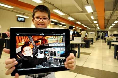 Eduardo Souza Costa Assunção, 9 anos, foi o vencedor do concurso cultural de fotos Minhas Férias, do Correio Braziliense.