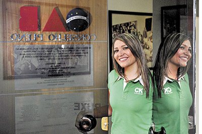 Aos 20 anos, Thais é a candidata mais jovem aprovada no Distrito Federal: 