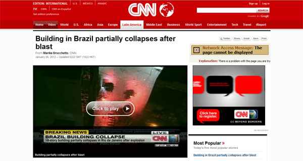 Site da CNN