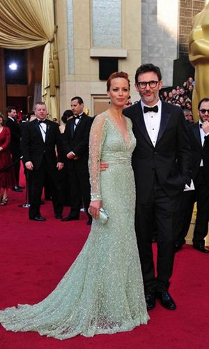 O director Michel Hazanavicius e sua esposa a atriz Berenice Bejo