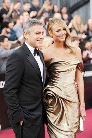 George Clooney e Stacy Kiebler