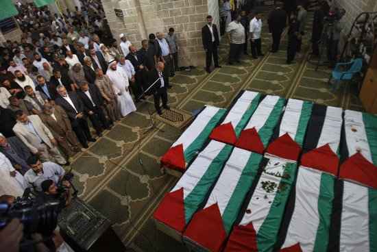 Palestina recebeu nesta quinta 91 corpos de palestinos mortos em Israel