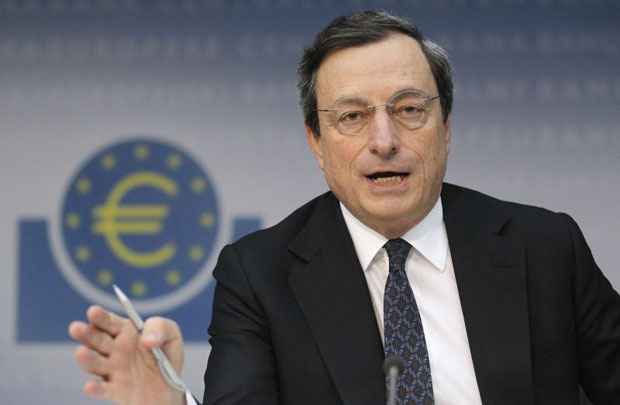 Presidente do Banco Central Europeu (BCE), Mario Draghi, ficou contente com as negociações em reunião com líderes da Eurozona