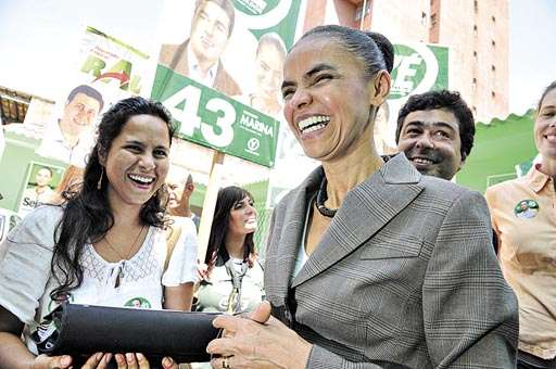 Marina Silva, durante a campanha de 2010: no que depender do PEN, ela será candidata ao Planalto em 2014