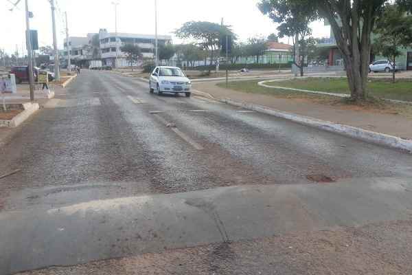 Local em que PM foi baleado na manhã desta segunda-feira