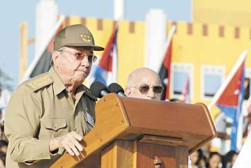 Raúl Castro discursa em Guantánamo: oferta inédita para falar sobre direitos humanos, mas também nos EUA