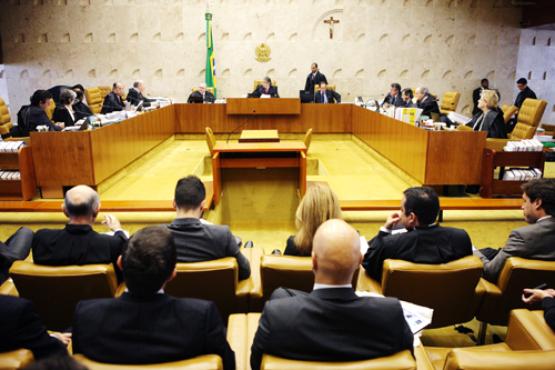 Plenário do Supremo Tribunal Federal: tensão dos 38 acusados permeia a contagem regressiva para o maior julgamento da história da Corte, marcado para começar na quinta-feira