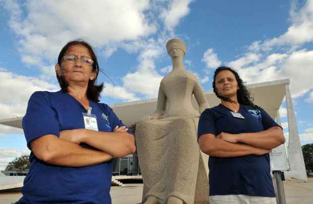 Maria Edivânia e Rosa Maria são as únicas com acesso ao STF