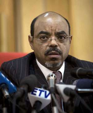 Zenawi não era visto em público desde junho