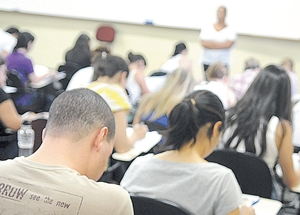 Alunos em curso preparatório: interessados em certame da Previdência podem se inscrever até 17 de outubro