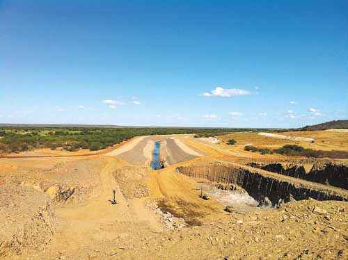 Trecho inaugurado pelos militares em junho: obra precisa de bombamento