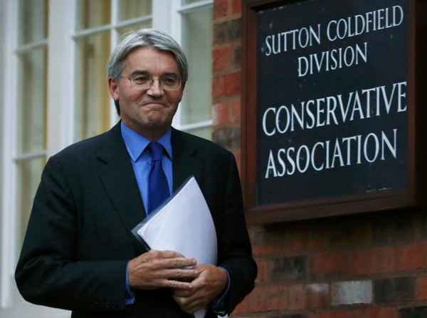 Chefe do governo britânico Chicote Andrew Mitchell