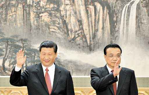 Os novos poderosos da China Xi Jinping (esquerda) e Li Keqiang (direita) terão a corrupção no Partido Comunista como um dos desafios a serem enfrentados