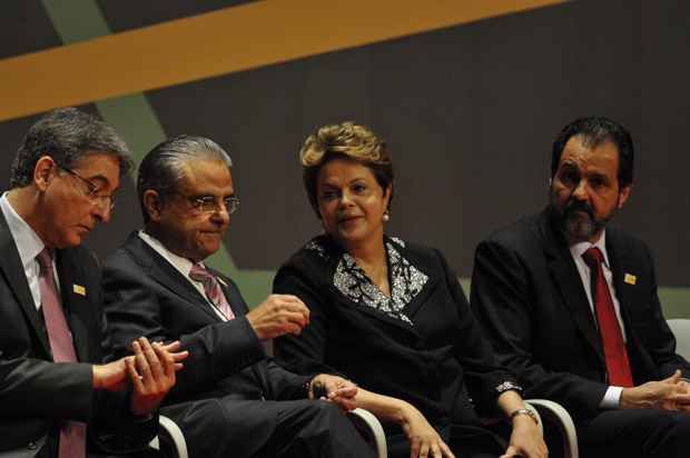 A presidente Dilma Rousseff também participou do evento