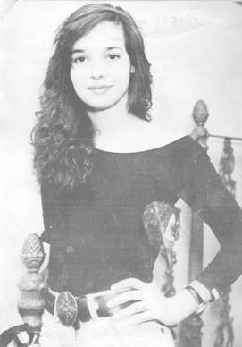 Atriz Daniella Perez, filha de Glória Perez, assassinada em 1992.