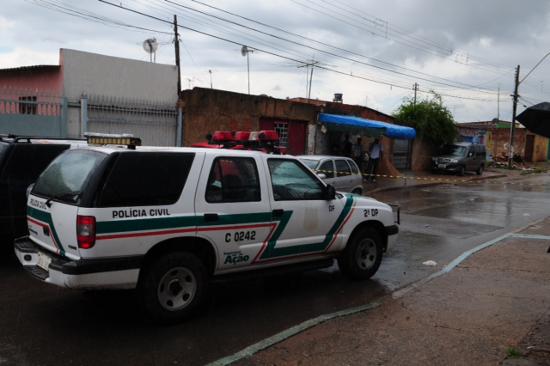 As vítimas brincavam no quintal da casa da avó