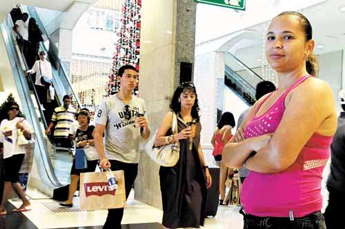 Patrícia Figueiredo economizou para aproveitar as promoções de janeiro: 