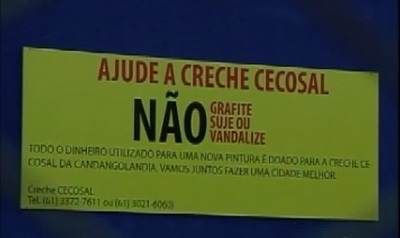 Cansado de conviver com vandalismo, empresário faz apelo aos pichadores