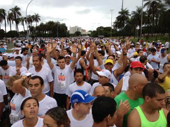 Para os corredores, o tempo fresco será aliado nos momentos mais complicados