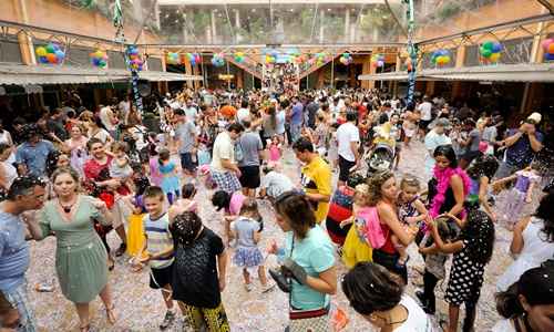 O bailinho será a alternativa para pais e crianças no Terraço Shopping